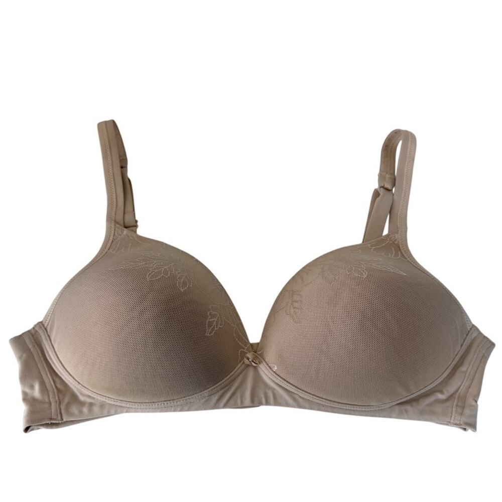 Warner's Bra Freedom Back Lift Sand Neutral WireFree Bra Style 02019 Size 38C
